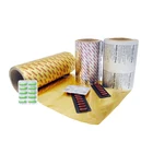 newest wholesale price custom printed pharmaceutical grade PTP medical aluminum foil for plastic blister packing
