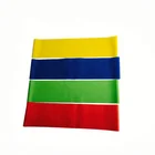 Custom Printed Sports Gym Latex Hip Circle Elastic Exercise Bands