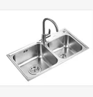 Oil-free Stainless Steel Without Faucet High Quality Polished Kitchen Sink