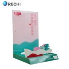 RECHI Custom Design and Manufacture Countertop Acrylic Retail Merchandising Display POS Stand For Rose Drink