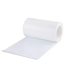 White double plastic double silicone paper