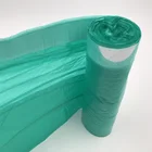 Extra Strong Plastic Drawstring Trash Liners 100% Virgin PE Garbage Bag Perforated On Roll