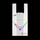 China suppliers custom printing t-shirt retail plastic shopping packaging bag