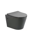 orion blue painted ceramic wall hung toilet for chinese prices