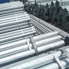 Customize GI pipe hot dipped galvanized steel pipe tube