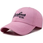Fashion Customizable Logo Design Cotton Embroidery Headwear Baseball Caps