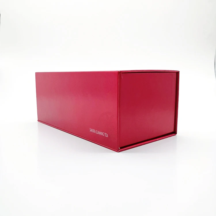 2019 new custom high-end luxury gift box with ribbon closure