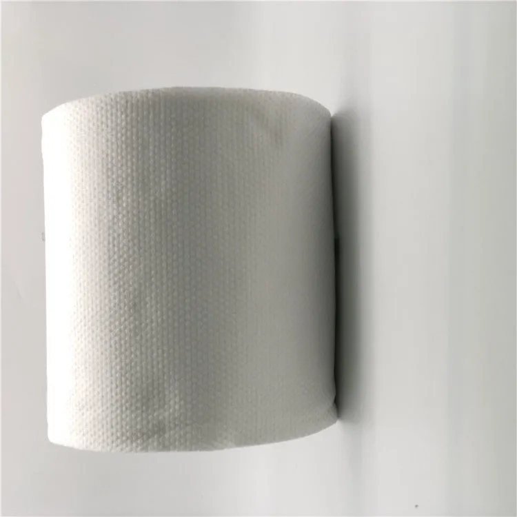 hydrophilic embossed 3D small pearl dot nonwoven fabric roll Spunlace Fabric for towel and wet wipes