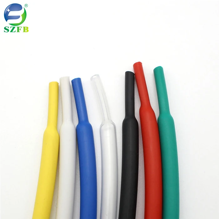 Hot Melt Adhesive Pe Material 3:1 Color Glue Dual Wall Heat Shrinkable Tubing