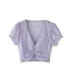 New Style 2020 Wholesale Design Fashion Plus Size Casual Summer Chiffon Short Sleeve Ladies Blouse