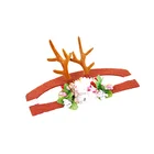 2019 Hot Sale Pet Christmas Antlers Hat cosplay Head Hoop Hair Accessories for Dogs Cats
