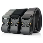 New arrival 1.5inch aluminum alloy Cobra buckle multifunctional military training outer belt nylon tactical belt