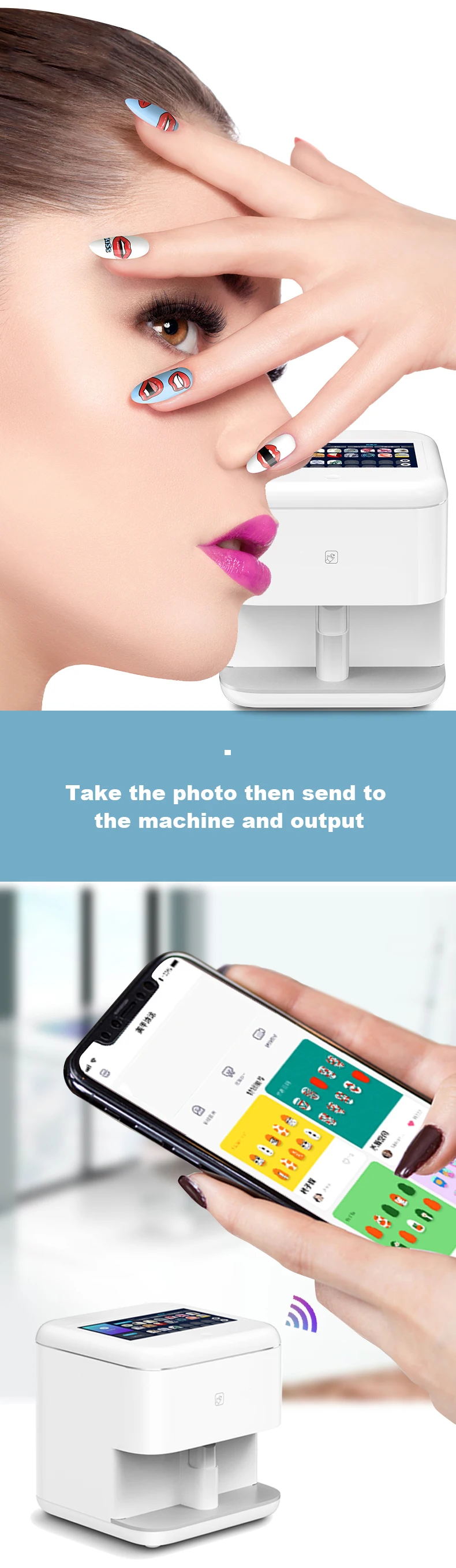 fingernail printer
