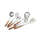 Kitchen accessories utensils stainless steel 6 pieces cooking tools