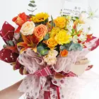 Shinewrap Stirring The Milky Way Printing Wrapping Flower Paper Rolls Packing from Colorful Paper Manufacturer