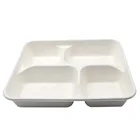 Trays Lunch Biodegradable Lunch Tray Biodegradable Compostable Trays Sugarcane Material For Lunch