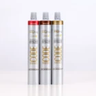 Recycling stylish colored offset printing 60ml aluminium tube for hair color cream packing