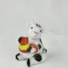 Wholesale sale spring Dairy cattle polyresin Bovine craft supplies
