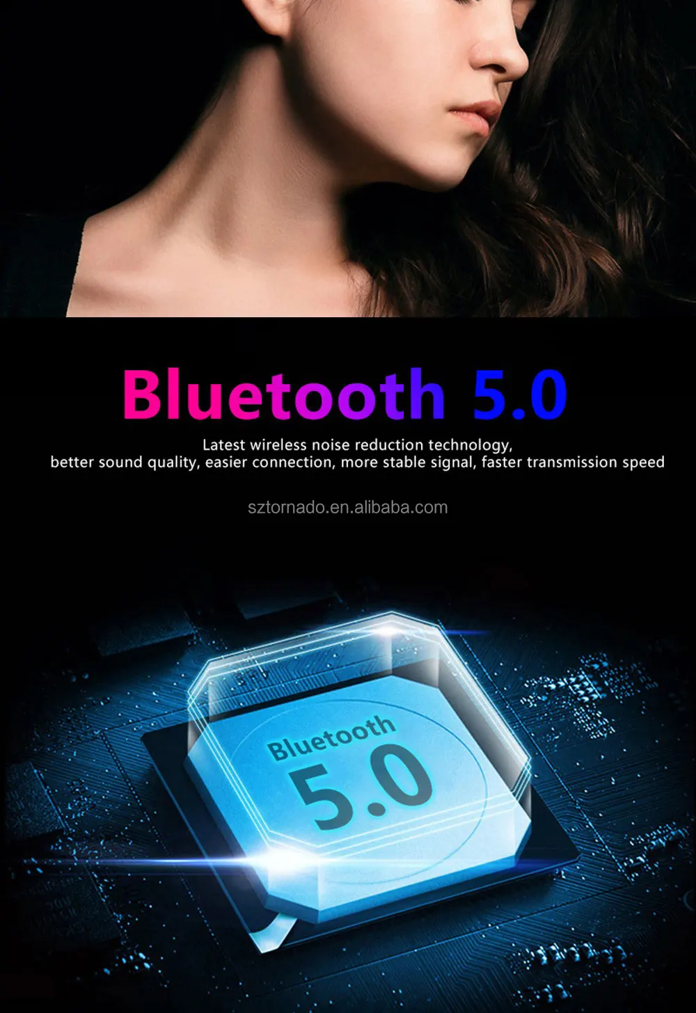 Tinderala Handsfree LED Display 6000mAH Power Bank Touch IPX7 Waterproof TWS 5.0 Stereo Earbuds Wireless Bluetooth Earphone - ANKUX.COM