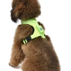 Soft Breathable Pet Vest No Pull Dog Harness, Durable Adjustable Reflective Dog Harness Vest with Handle, Led Dog Harness