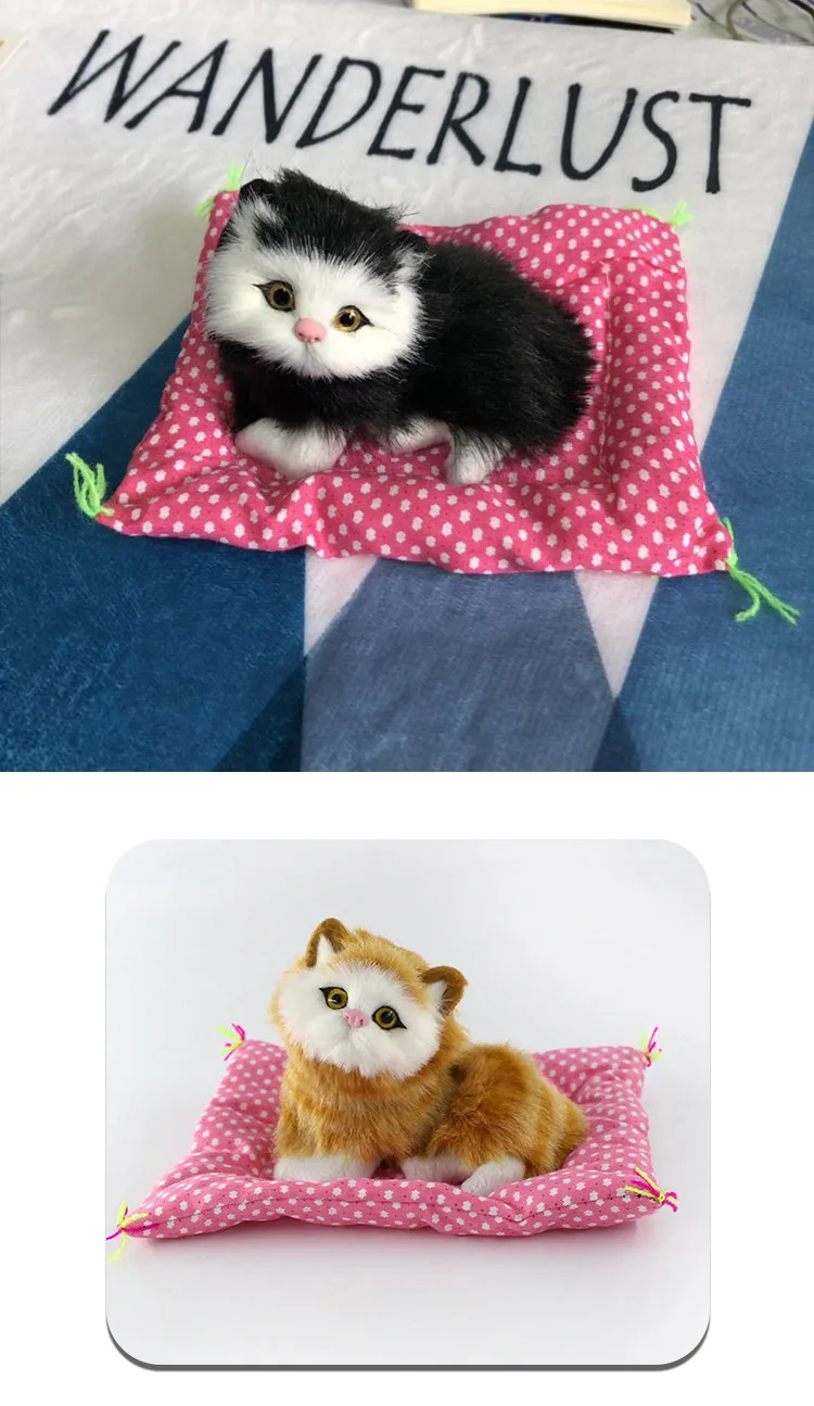 creative gift items with vocalized simulation cat