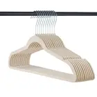 Household velvet flocked suit hanger clothes hanger velvet flocked hanger