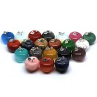 Wholesale Natural quartz crystal apples for Christmas tree figurine decoration gifts