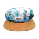 100% Polyester Sublimation Printed Hat And Caps/Custom 5 Panel Snapback Camp Cap