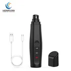 Dog and Cat Nail Clippers USB Rechargeable Electric Pet Nail Grinder Grooming Tools with 2 Speed