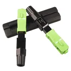 sc fiber optics fast connector for communication equipment