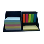 Custom Printed Logo Office School Memo Pad Box Sticky Notes Set