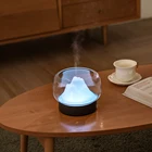 LED night light Aromatherapy Essential Oil Diffuser - Portable Ultrasonic Diffuser Cool Mist Air Humidifier