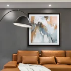Abstract Silk Glass Canvas Painting Wall Art Hanging