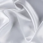 100% silk 22MM charmeuse fabric satin duchess fabric apparel material natural online shop silk fabric white