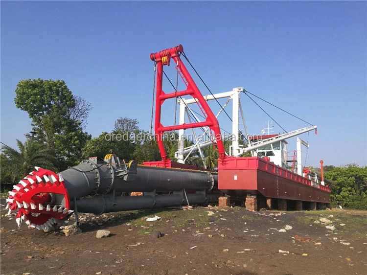 18inch julong cutter suction dredger for river/lake/sea/port