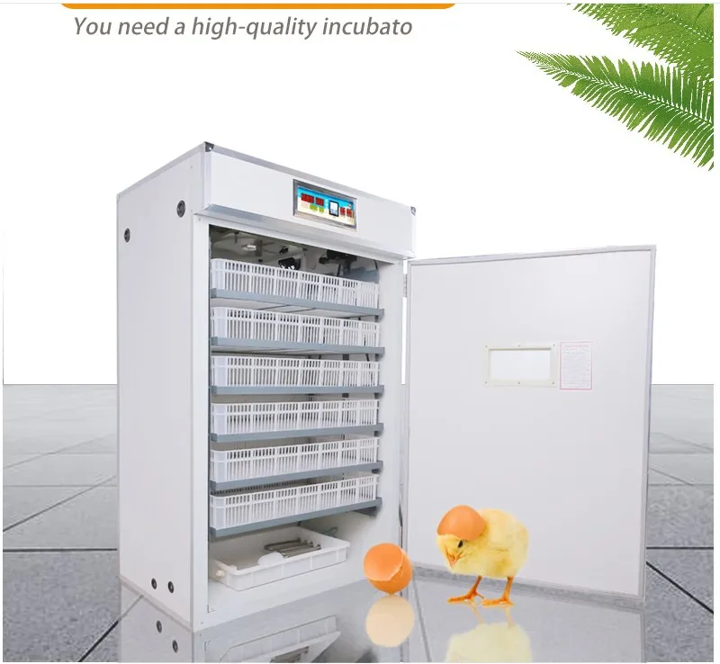 Full-automatic large-scale incubator home using incubator egg hatchery machine with small scale egg hatchery machine