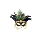 Factory CM-315 High Quality Sexy Design Carnival Masquerade Party Feather Mask Customized Mardi Gras Masks Feather