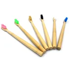 Cheap Custom Eco Friendly Fashion Nylon Wave Soft Bristles Biodegradable Natural Travel Bamboo Toothbrush