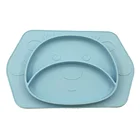 Food Plates Opp Bag New Arrival Food Grade Toddler Plates With Suction Silicone Plates For Toddlers