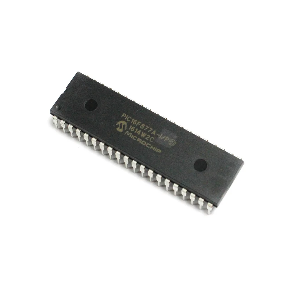 pic16f877a-i/p mcu 8-bit pic16 pic risc 14.