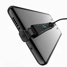 Mcdodo 2019 hot selling 90 degree android type c 8 pin micro usb c gaming usb charger charging usb cable