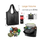 Large Volume High Quality Reusable Folding hand bag set