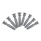Screw Machine Customized Carbon Steel Nickel Plated Special Shaped Screw Fasteners For Machine