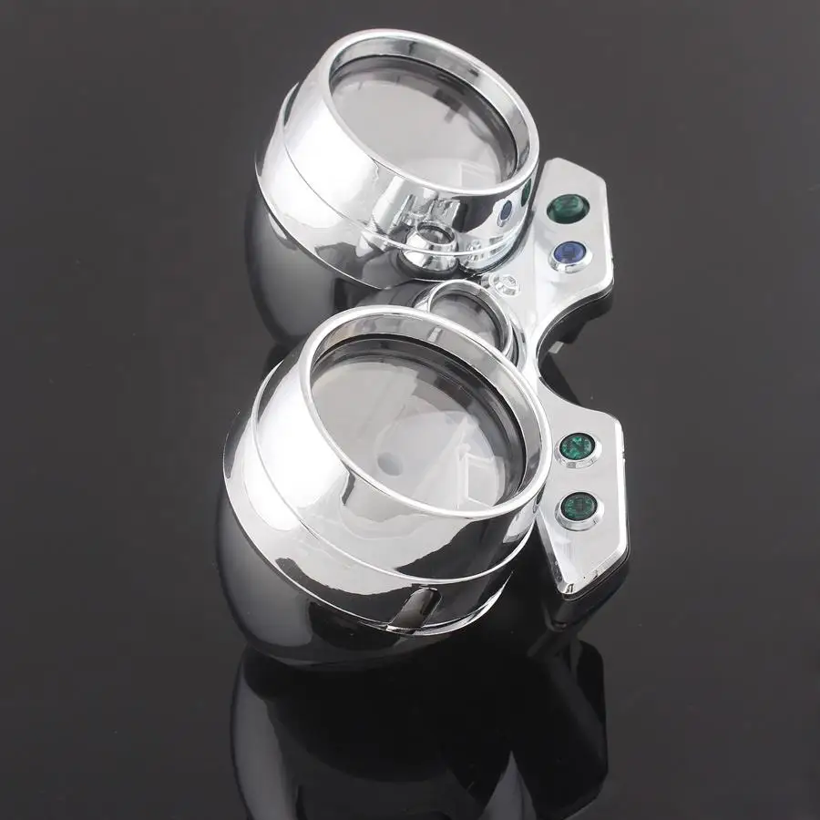 Motorcycle Gauges Cover Cose Housing Fits For SUZUKI INAZUMA GSX400 GK7BA 7BA GSX 400 Speedometer Tachometer Odometer Instrument