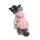 Princess Shirts Pet Dog Anti water design Clothes Dog Hoodie for Cute lovely Small Medium Dogs