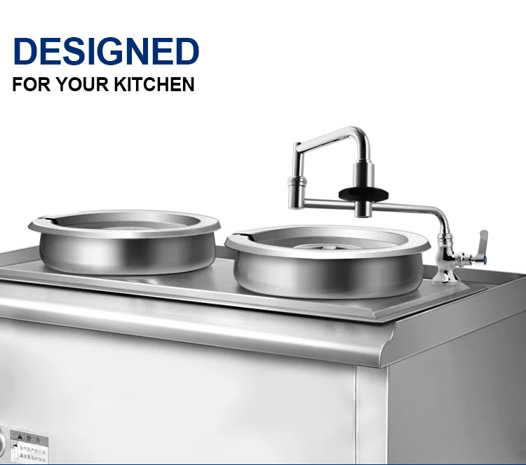 Deck Mount Single Handle Control  Kitchen Pot Filler Faucet with Movable Spout