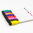 Queenstar Factory Directly OEM Customized Logo Dry Erase Whiteboard Marker Pen With Eraser