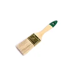 Chinese commercial OEM promotional tapered bristle wooden handle chalk wall decorative paint brush painting