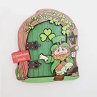 Wooden Double Layer Board Printing Laser Cutting 3D Fridge Magnet
