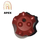 34mm 7 buttons 7 degree quarring rock drilling tapered button bit for quarrying and rock drilling